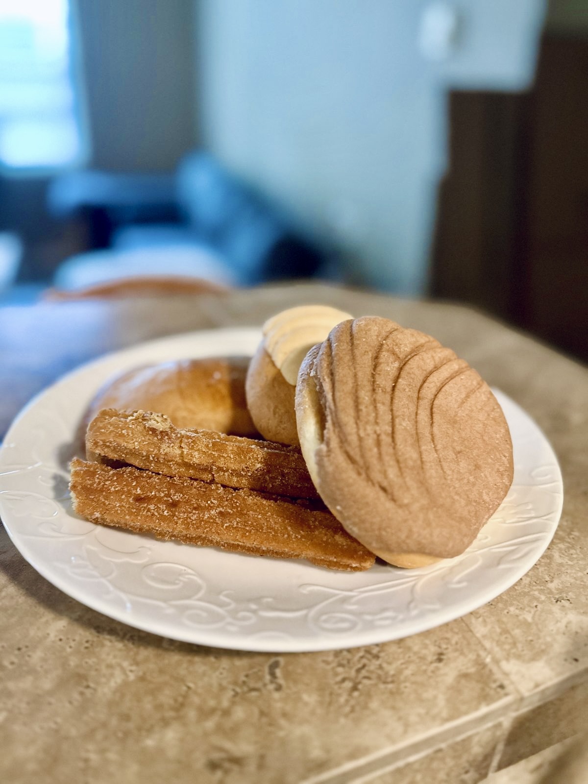 Plate of pan dulce — Studio Blasetti photography