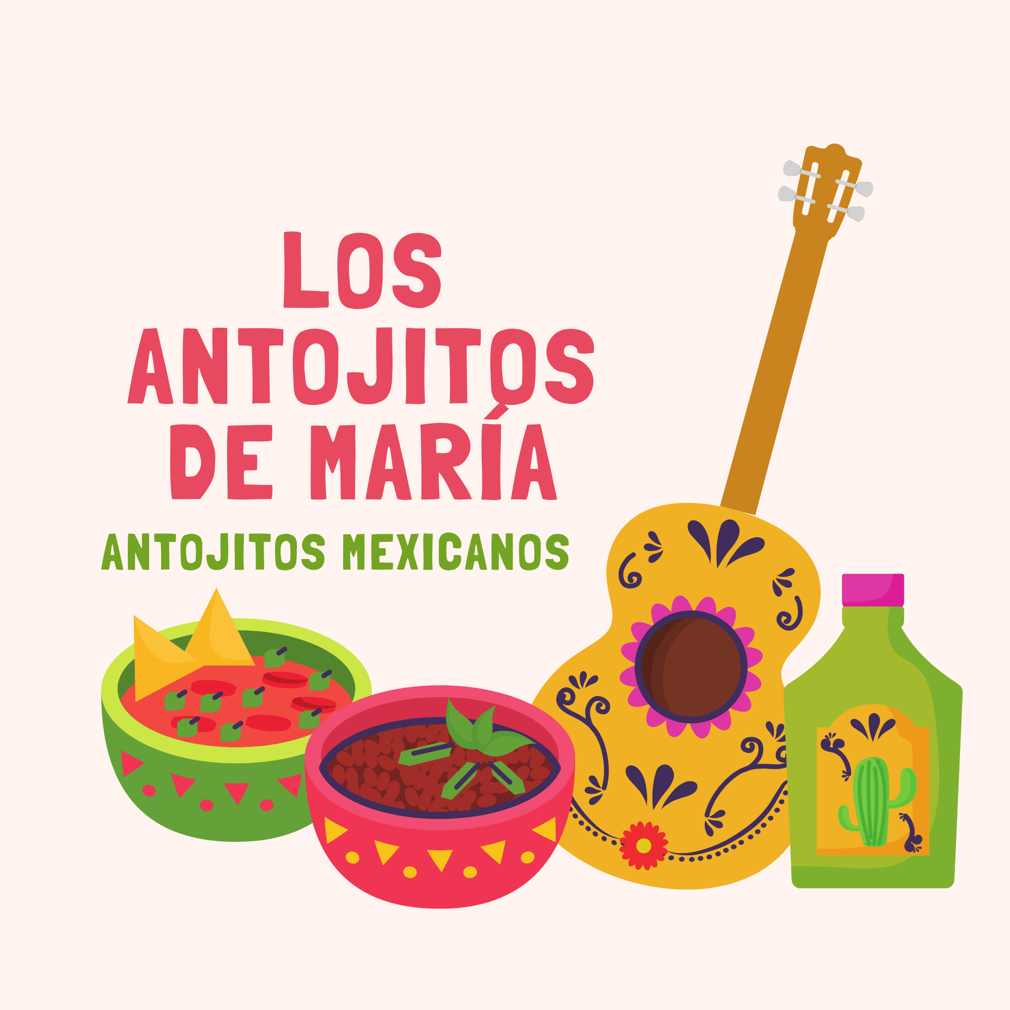 Los Antojitos de María — logo concept by Studio Blasetti